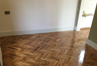 Shiny Laqered floor