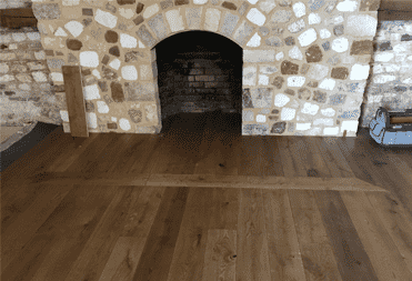 Fireplace fooring